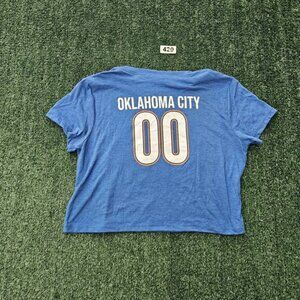 Where I'm From Women's OKC Crop T-Shirt NWT size Large